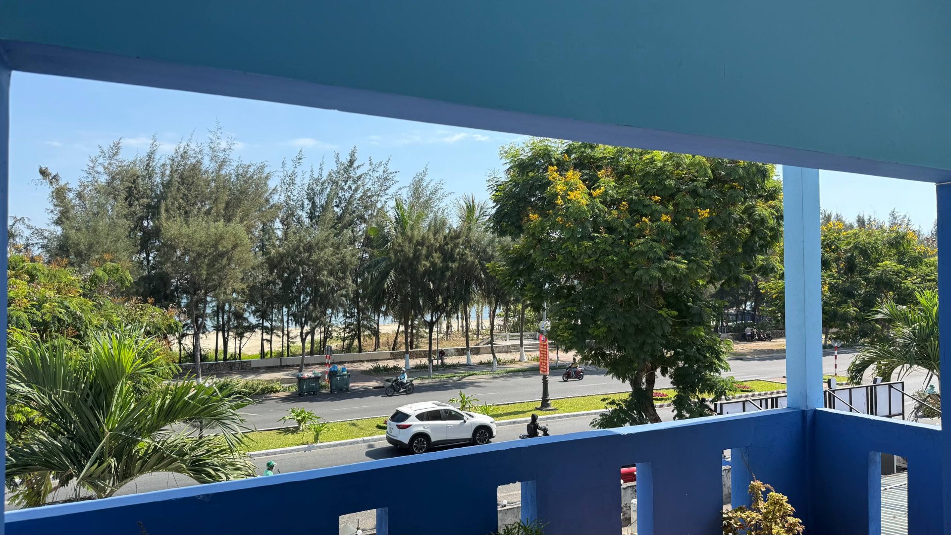 Sea view from the hotel